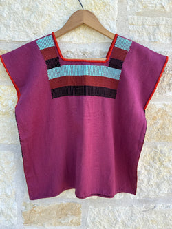 Plum Huipil Nuevo
