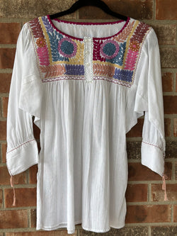 Multicolor Vine Tunic