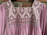 Light Pink and Cream San Andres Tunic