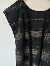 Black with Cream Juana Duster