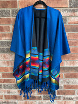 Blue Southwestern Rebozo