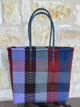 Multicolor Woven Tote