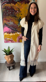 Cream Juana Duster