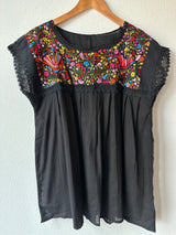 Black Blusa Españolita L/XL