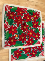 Poinsettia Pillow Case