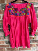 Magenta Rococo Blouse