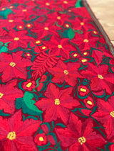 Red Poinsettia Runner