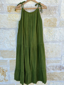 Moss Green Tirante Dress