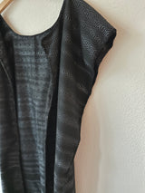 Black with Silver Juana Duster