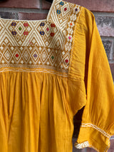 Marigold with Off- White San Andres Blouse