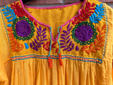 Yellow Blusa con Flores