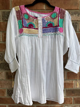 Multicolor Vine Tunic