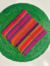 Woven Napkins from Oaxaca- Bright Multicolor