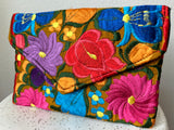 Marigold with Multicolor Frida Clutch
