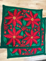 Poinsettia Pillow Case