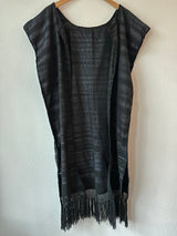 Black with Silver Juana Duster
