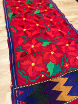 Red Poinsettia Runner