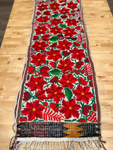 White Poinsettia Runner