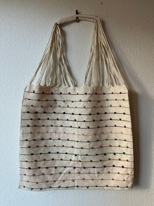 Off-White Loom Tote Bag