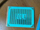 Hola/Gracias Greeting Cards