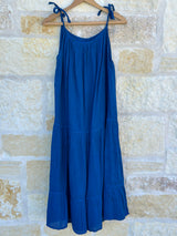 Navy Blue Tirante Dress