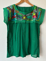 Emerald Green Blusa Españolita