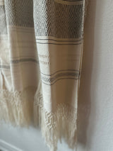 Cream and Gray Juana Duster
