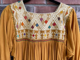 Marigold and Cream San Andres Dress