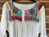 Multicolor Vine Tunic
