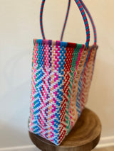 Multicolor Woven Tote