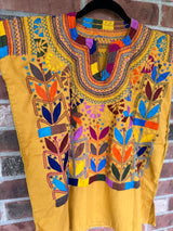 Marigold Short Sleeve Multicolor Blusa de Maíz