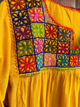 Yellow Rococo Blouse