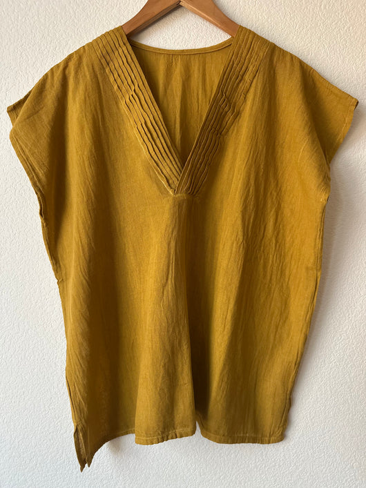 V- Neck Marigold Blusa del Mar