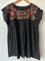 Black Blusa Españolita L/XL