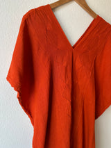 Orange Vestido del Mar