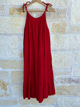 Red Tirante Dress