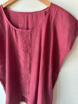 Berry Blusa del Mar - Plisado