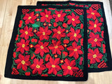 Poinsettia Pillow Case