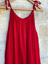 Red Tirante Dress