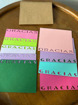 Hola/Gracias Greeting Cards