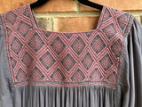 Gray and Mauve San Andres Dress
