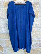 Navy Blue Caftan del Mar