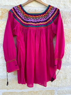 Magenta Tia Top