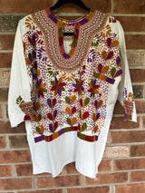 Multicolor Blusa de Maíz- L/XL
