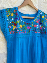 Turquoise Blusa Españolita