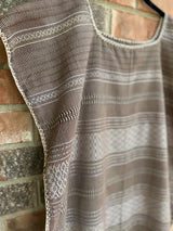 Brown, Gold and Tan Telar Dress