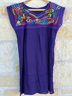 Purple Españolita Dress