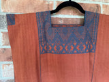 Copper and Charcoal San Andres Huipil
