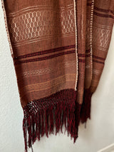 Burnt Orange with Crimson and Beige Juana Duster