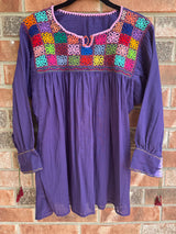 Dark Purple Rococo Blouse